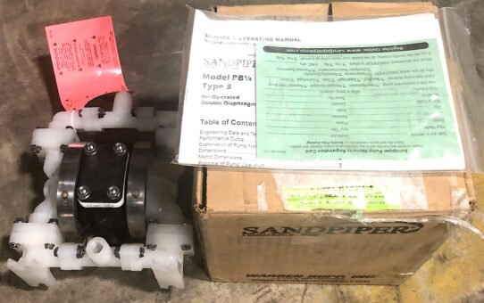 Warren Rupp SANDPIPER PB 1/4 Type 3 DOUBLE DIAPHRAGM PUMP