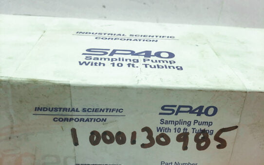 INDUSTRIAL SCIENTIFIC CORPORATION SP40 SAMPLING PUMP