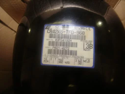 COPELAND CR42K6-TFD-960 COMPRESSOR CR42K6TFD960 NEW IN BOX (B60) 2