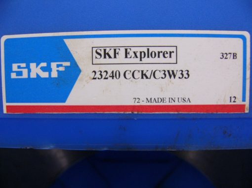NEW! SKF Explorer 23240 CCK/C3W33 Double Row Spherical Roller Bearing C3 W33 6