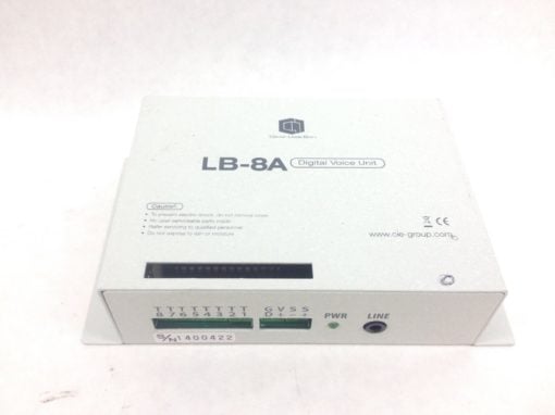 CIE-GRP LB-8A ‘CLEVER LITTLE BOX’ DIGITAL AUDIO STORAGE, REPLAY VOICE UNIT(A756) 1