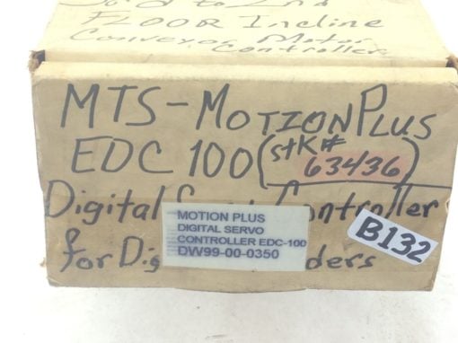 USED,GOOD! MTS-MOTION PLUS EDC100 DIGITAL SERVO CONTROLLER FAST SHIP!!! (B132) 6