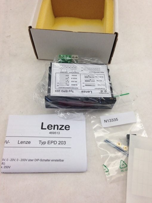 LENZE EPD 203 DISPLAY PANEL (A761) 1