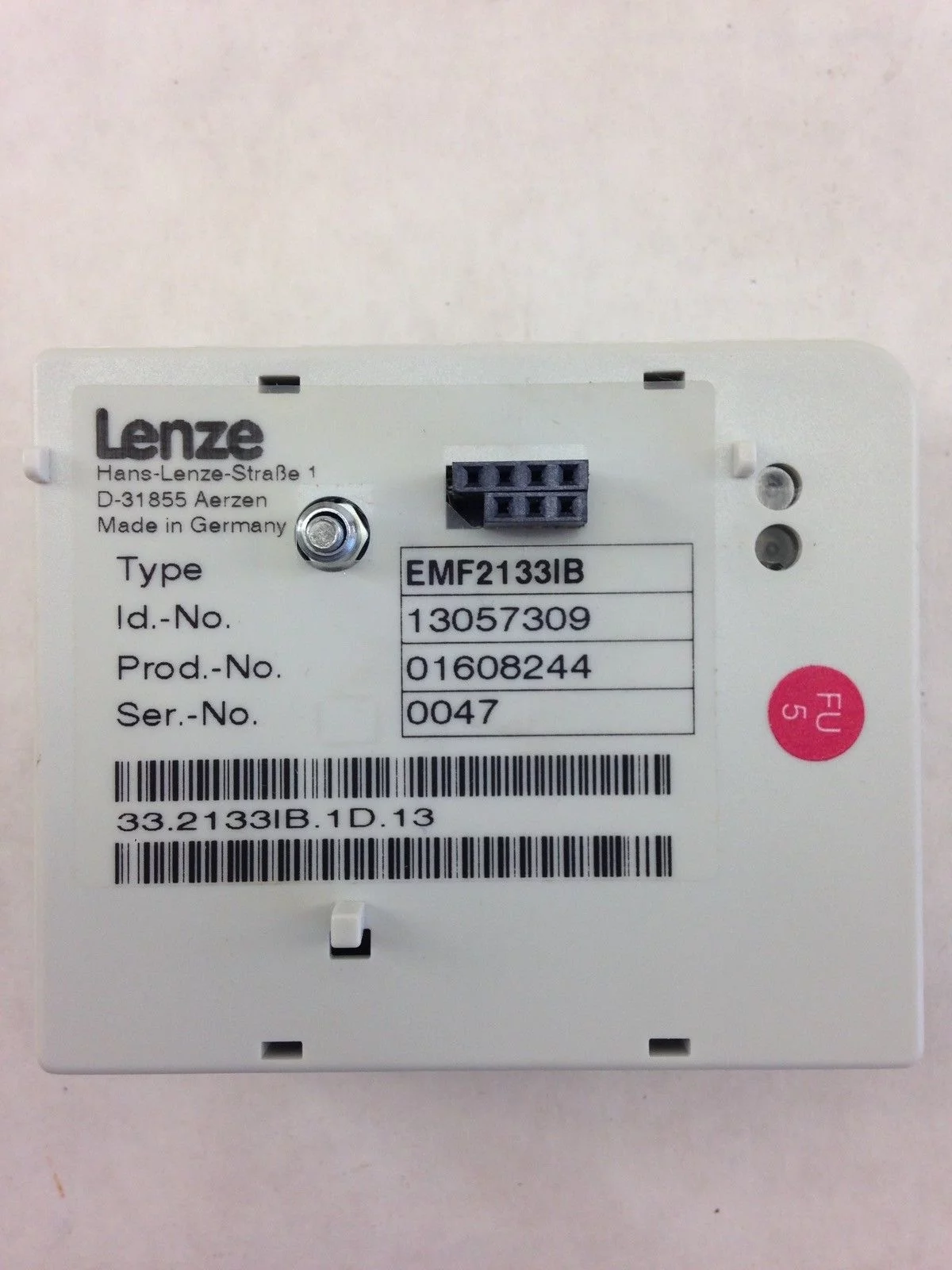 LENZE PROFIBUS-DP EMF2133IB COMMUNICATION MODULE (H335) 2