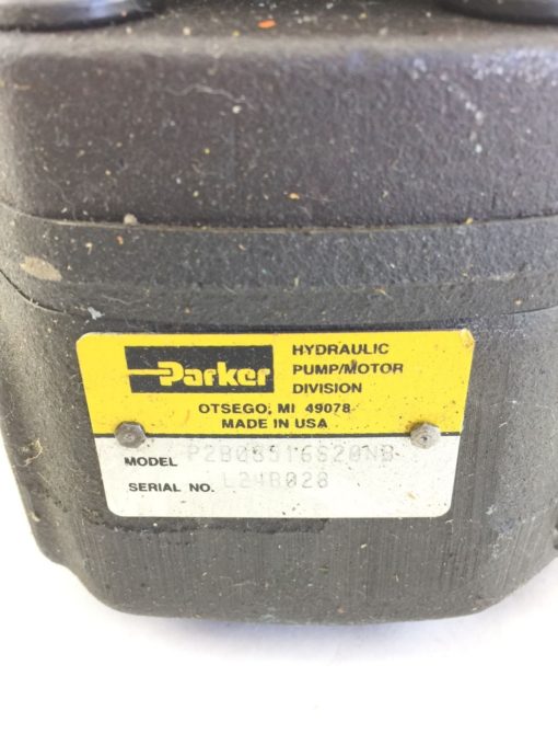 NEW!!! Parker P2B08516S20NB High Pressure High Speed Mobile Piston Pump (B35) 2