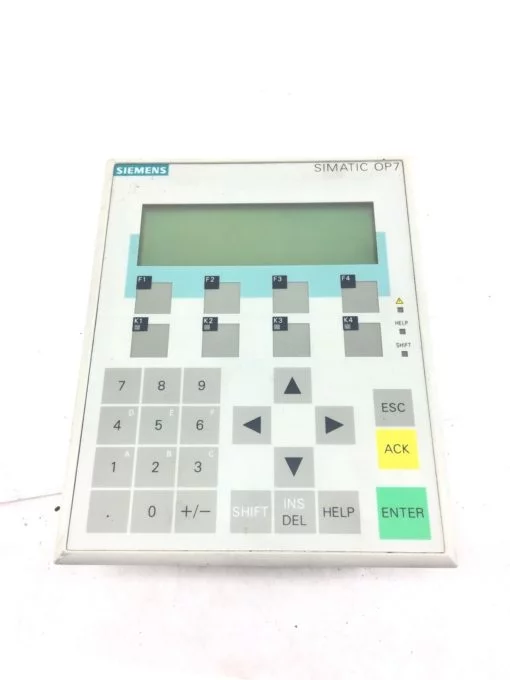 NEW Siemens 6AV3607-1JC00-0AX1 6AV3 607-1JC00-0AX1 OP7/PP Operator Panel, (B378) 1