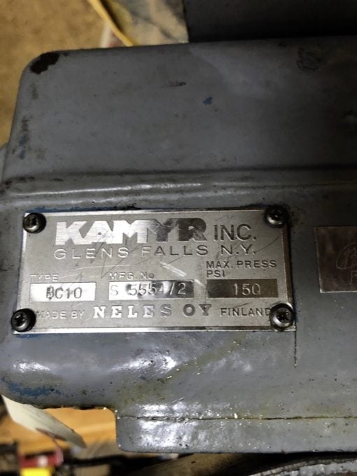 USED KAMYR BC10 ACTUATOR VALVE 150PSI PD04-AAS-G0Y, SEE DESCRIPTION 3