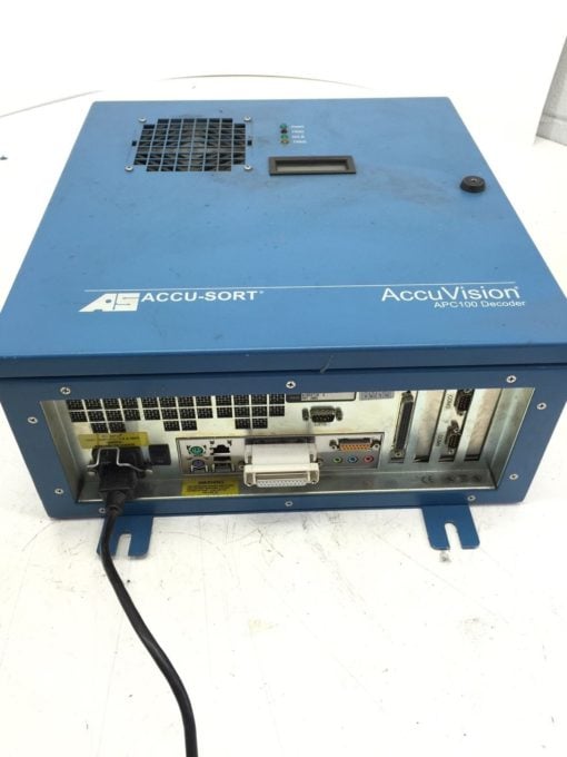 ACCU-SORT SYSTEMS ACCUVISION APC100 DECODER, USED IN GREAT CONDITION, P4 2