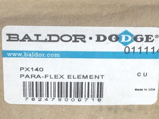 BALDOR DODGE PX140 PARA-FLEX COUPLING ELEMENT (B464) 2