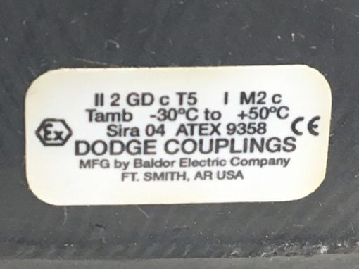 BALDOR DODGE PX140 PARA-FLEX COUPLING ELEMENT (B464) 4