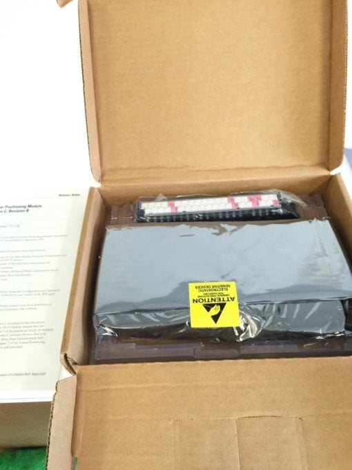 ALLEN BRADLEY 1771-QB LINEAR HYDRAULIC POSITIONING MODULE, FACTORY SEALED, B109 1