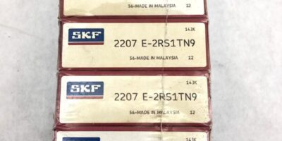 SKF 2207 E-2RS1TN9 SKF DOUBLE ROLLER SELF ALIGNING BEARING PACK OF 5 (B451) 1