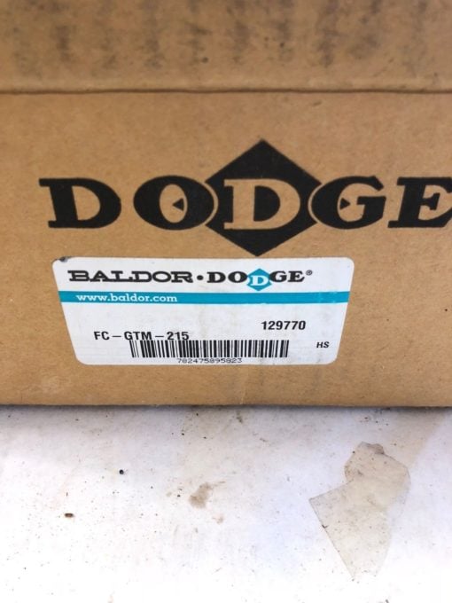 NEW IN BOX DODGE 129770 BALDOR FC-GTM-215 FLANGE-MOUNT BALL BEARING (B454) 2
