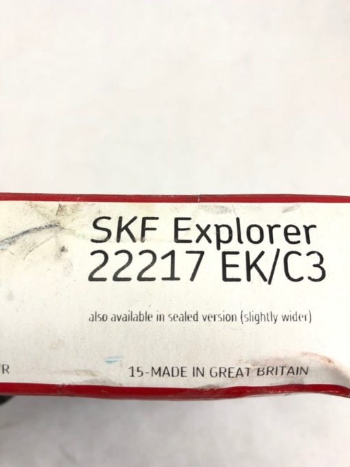 NEW IN BOX SKF EXPLORER 22217 EK/C3 SPHERICAL ROLLER BEARING, FAST SHIP! (B455) 2