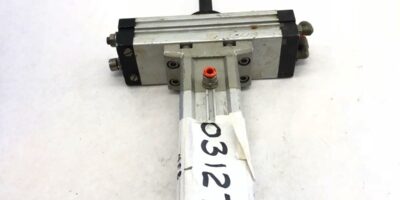 USED SMC MRQBS40-100CB ROTARY CYLINDER, AUTO SWITCH, 0