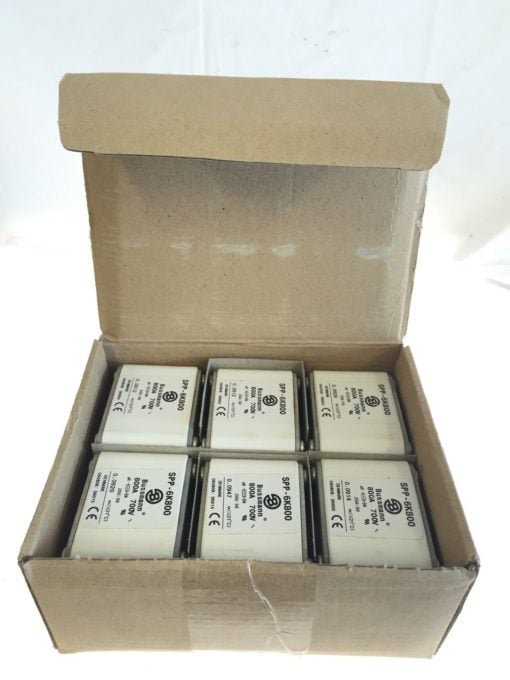 NEW IN BOX (Lot of 6) Bussmann SPP-6K800 Fuse 800A 700V, Fast Shipping, (B158) 1