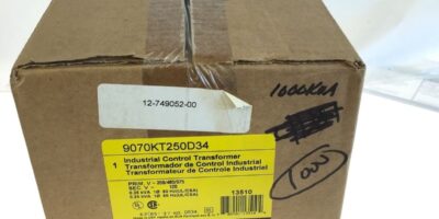 FACTORY SEALED SQUARE D SCHNEIDER ELECTRIC 9070KT250D34 CONTROL TRANSFORMER B158 1