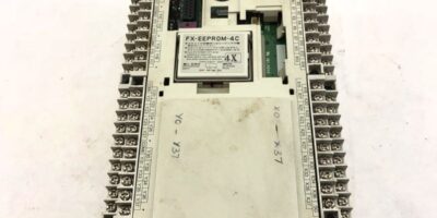 USED MITSUBISHI FX-64MR-ES PROGRAMMABLE CONTROLLER 100-240VAC 50/60HZ (B413) 1