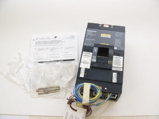 SQUARE D 12-718012-13 400A CIRCUIT BREAKER 11286 AUX SWITCH 11128 UND