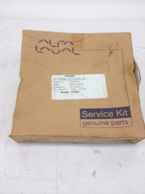 NIB! ALFA LAVAL 55460301 O-RING SERVICE KIT 554603-01 FAST SHIP!!! (F135) 1