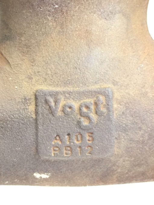 VOGT FLOWSERVE 373 STL GATE VALVE A105PB12 1-1/2” 600# A105SR A105N-FABM (P6) 4