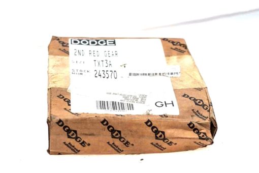 DODGE 2ND RED GEAR 243570 TXT-SCXT-HXT3A LARGE GEAR NEW IN FACTORY SEAL BOX H257 1