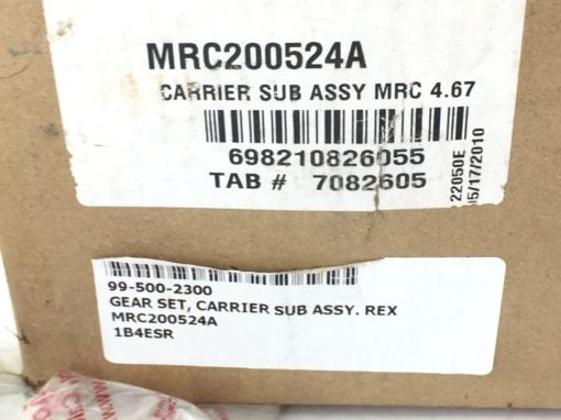 NIB! REXNORD GEAR SET MRC200524A CARRIER SUB ASSY MRC 4