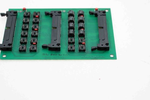 COE MANUFACTURING CO ALPHA OMEGA PC BOARD EB8119 SPLITTER BD W/8 ICs USED (H258) 2