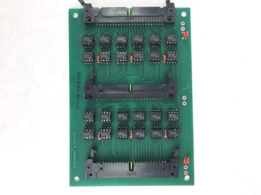 COE MANUFACTURING CO ALPHA OMEGA PC BOARD EB8119 SPLITTER BD W/8 ICs NEW! (H259) 2