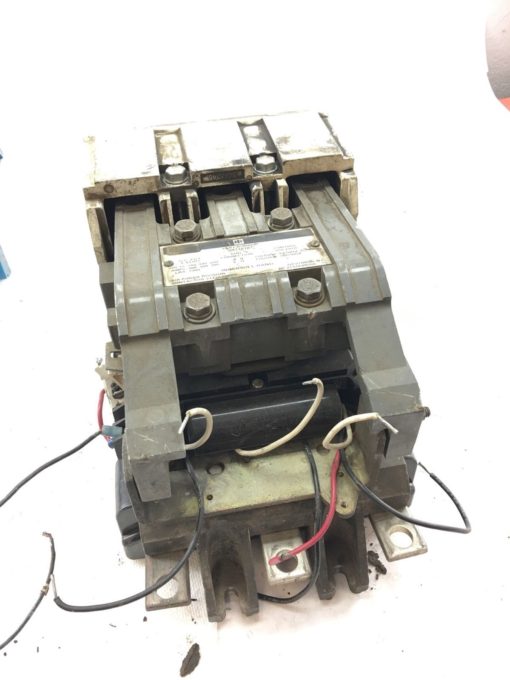 USED GOOD CONDITION INGERSOLL RAND 39118187 CONTACTOR 300AMP STARTER, B368 1