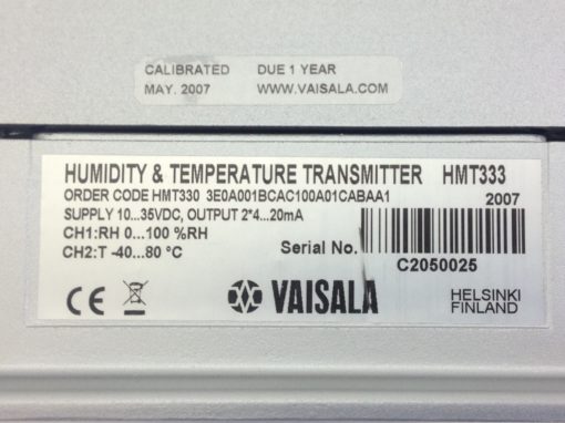 NEW IN BOX! VAISALA HUMIDITY TEMPERATURE TRANSMITTER HMT333 FAST SHIP!!! (TOL) 7