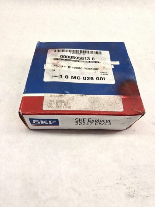 SKF EXPLORER 22217 EK/C3 SPHERICAL ROLLER BEARING (B460) 1