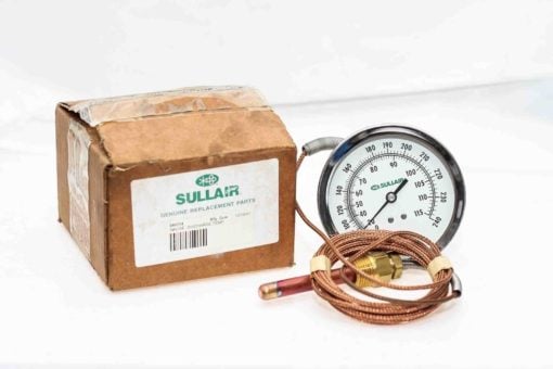 SULLAIR 040314 DISCHARGE TEMPERATURE GAUGE REPLACEMENT NEW IN BOX! (H262) 1