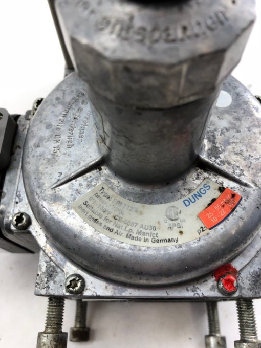 USED DUNGS FRI 712/6 PRESSURE REGULATOR, NB 50 A2, SOLENOID VALVE, (B434) 2