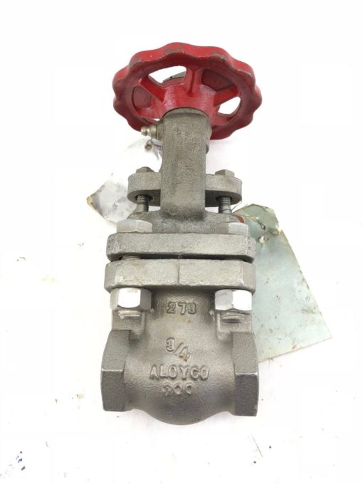 NEW ALOYCO 2214-A 3/4” 200 STEEL GATE VALVE, FAST SHIP! (B434) 1
