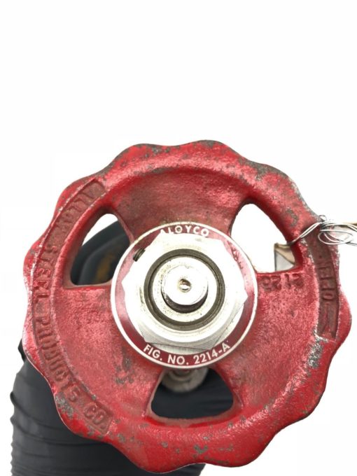 NEW ALOYCO 2214-A 3/4” 200 STEEL GATE VALVE, FAST SHIP! (B434) 2
