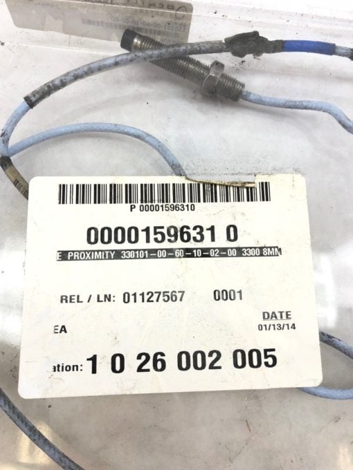 USED BENTLY NEVADA 330101-00-60-10-02-00 3300 XL 8MM PROXIMITY PROBE (B462) 2