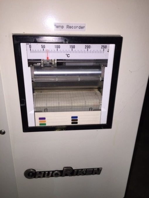 CHUO RIKEN TEST CHAMBER OVEN BST-164 0-250C TEMP 11