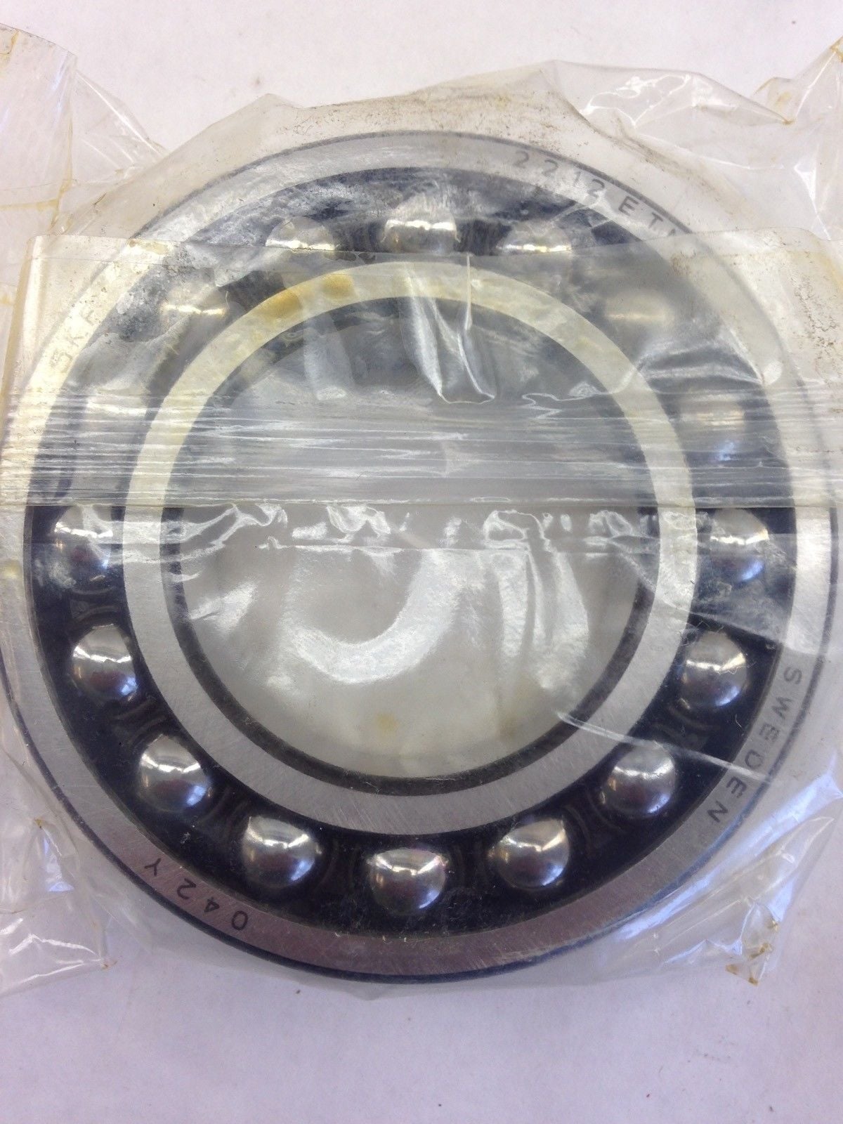 SKF 2206 ETN9/C3 Double Row Self-Aligning Ball Bearing - 30mm Bore, 62mm OD, 20mm Width Metric
