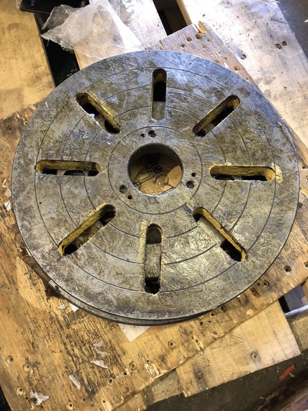 12” INDEX PLATE INDEXING PLATE ASSEMBLY 5.5” INNER DIA AND 2.5” INNER DIA