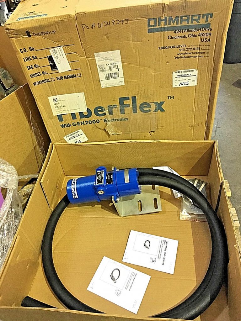 OHMART VEGA GEN2000 FIBERFLEX LFXG-144-A4E-XXX-30 LEVEL DETECTOR, P9