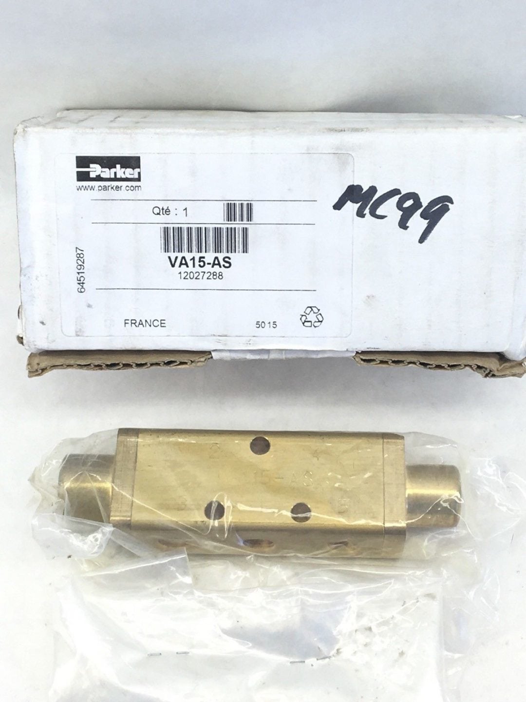 PARKER VA15AS DIRECTIONAL CONTROL VALVE (F103)