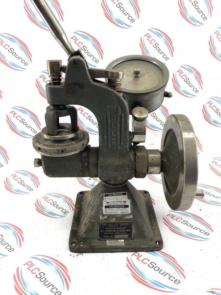 BF PERKINS & SON THE MULLEN TESTER QCA 22 12541 MANUAL BURST TESTER