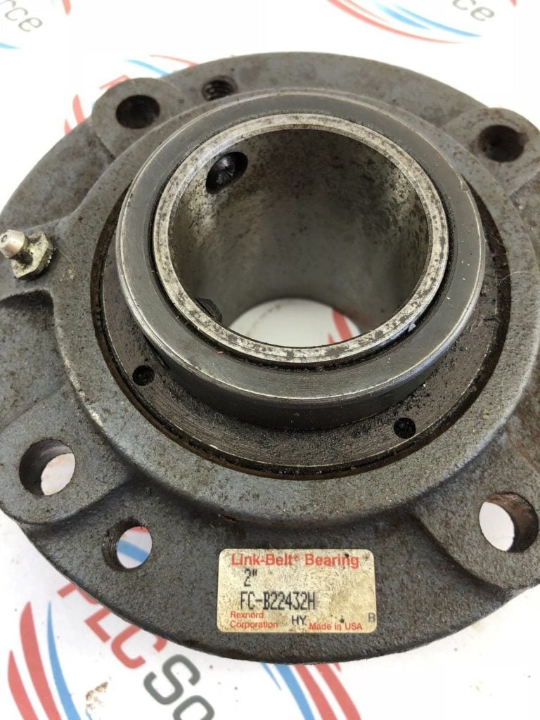 LINKBELT 2" FCB22432H B22400 SERIES FLANGED SPHERICAL ROLLER BEARING 4 BOLT