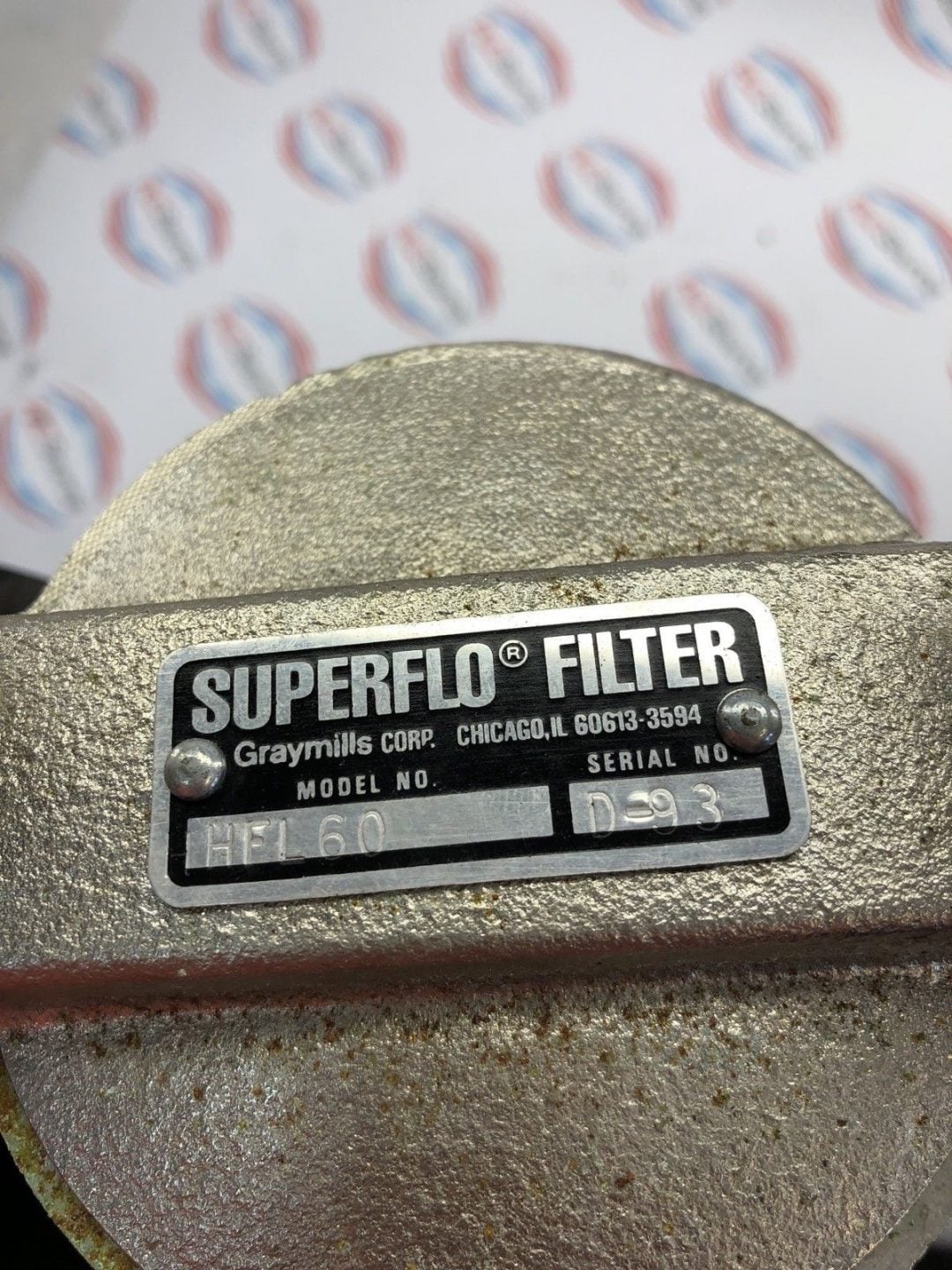 GRAYMILLS CORP HFL60 SUPERFLO INK FILTER HFL 60 D-93