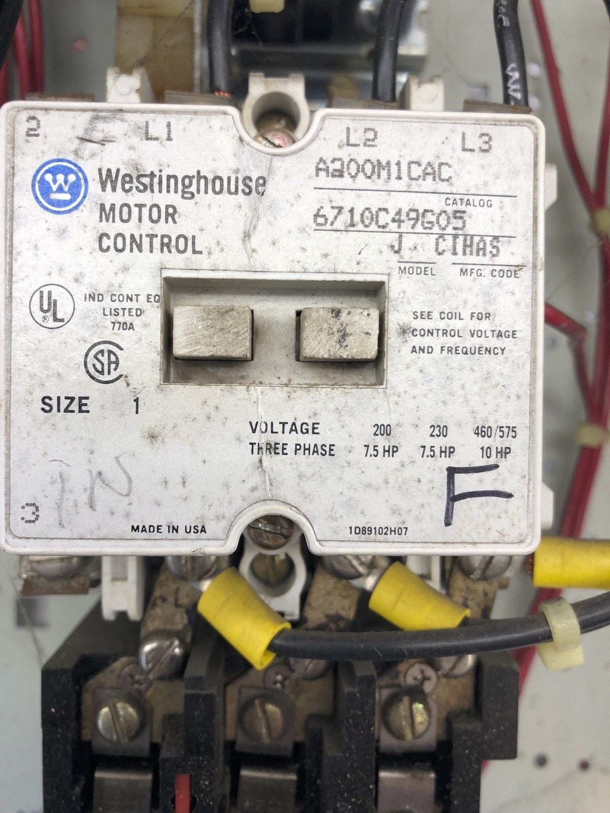 Westinghouse A201K1CA Industrial Control System for sale online 