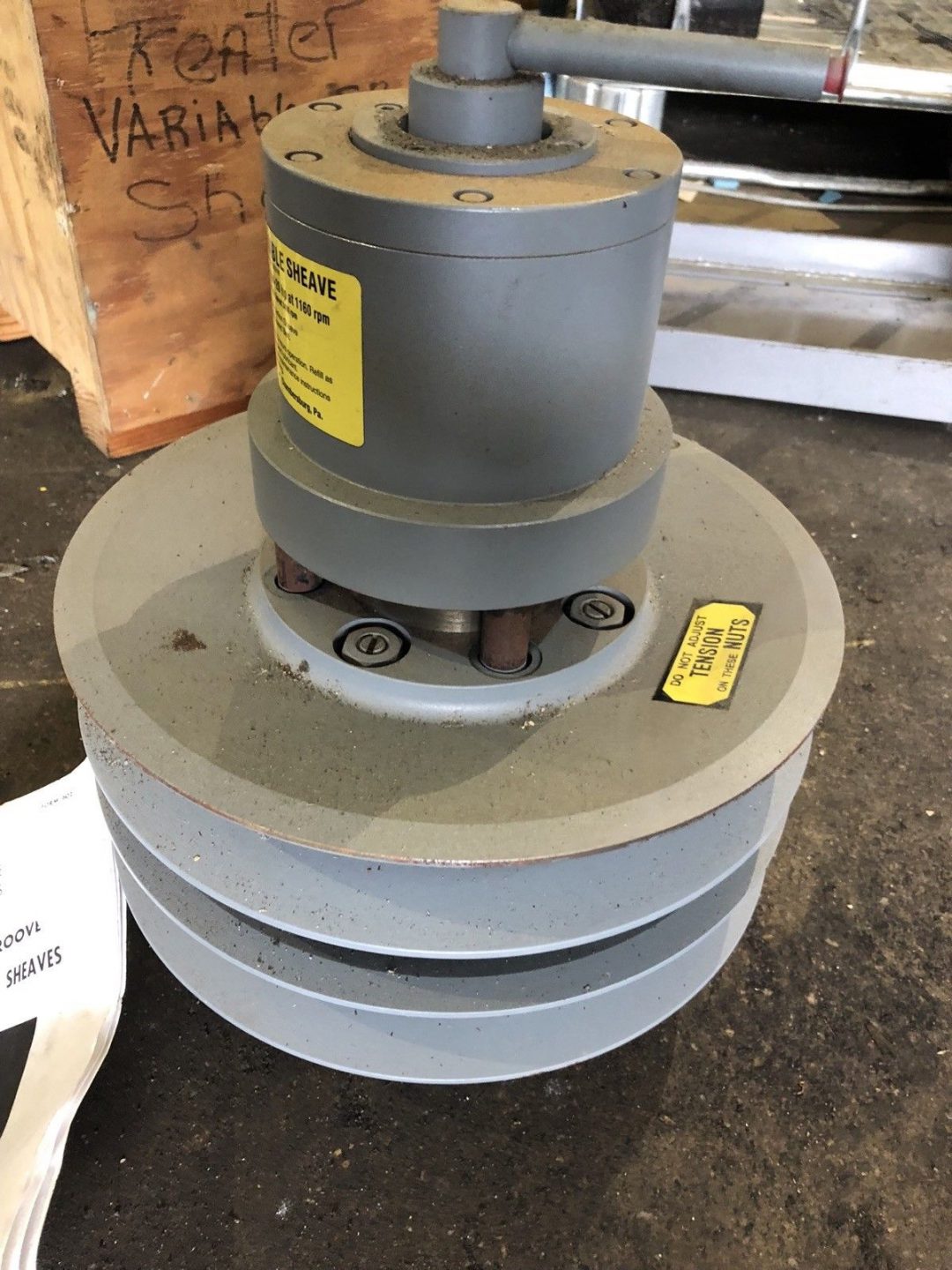 WOODS MS1102R MULTIPLE GROOVE MOTION CONTROL VARIABLE SPEED SHEAVE