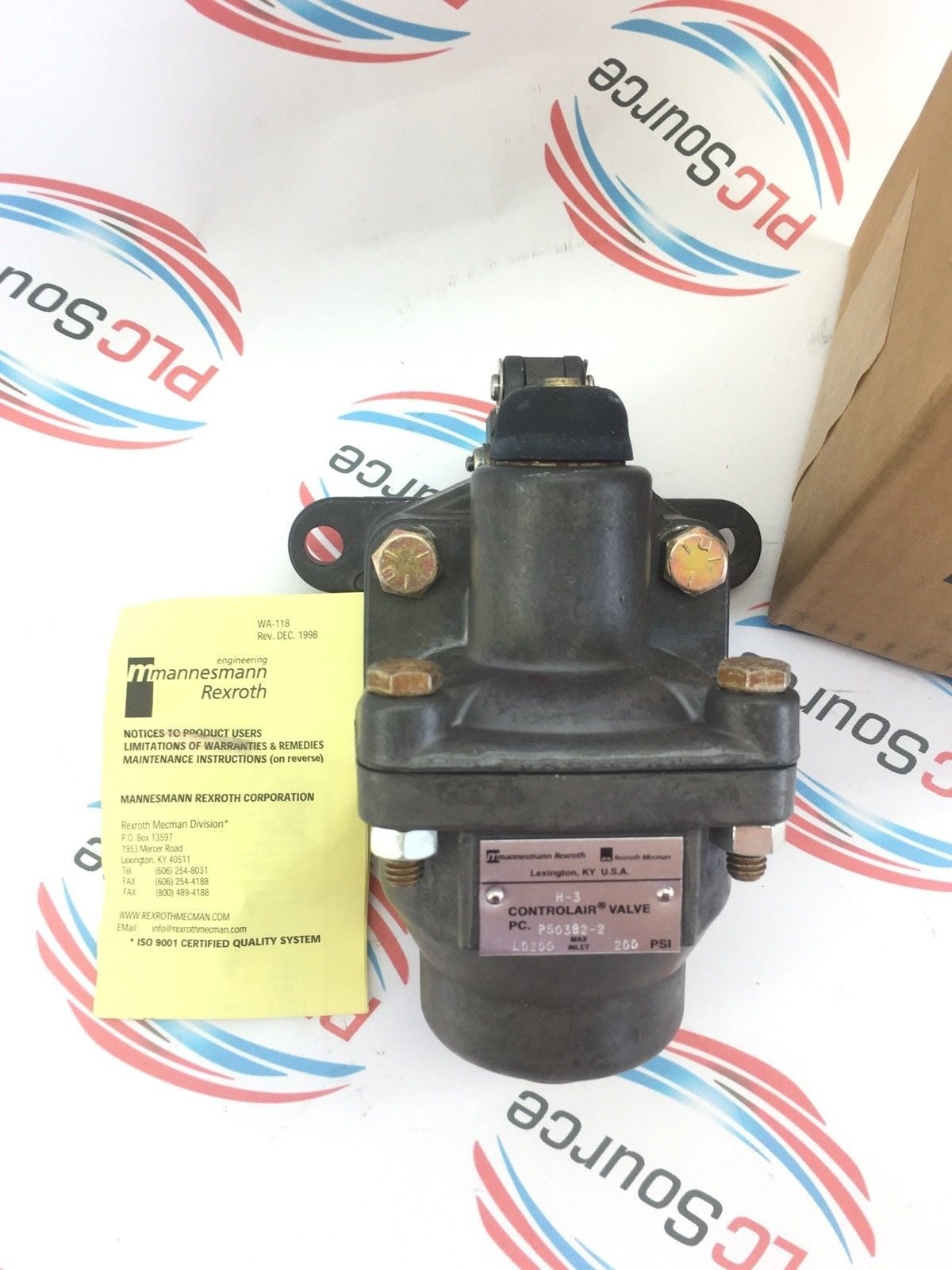 AS PICTURED UNMP Details about   REXROTH P68973-3030 200PSI 