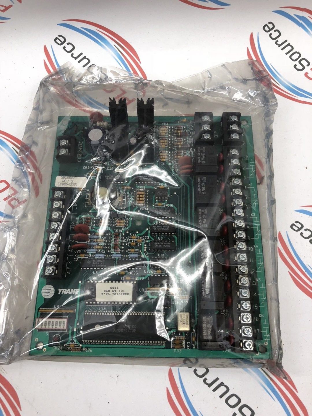 TRANE TRACER CONTROL CIRCUIT BOARD CARD 501006-77 50100677 REV. 5 E90M94253