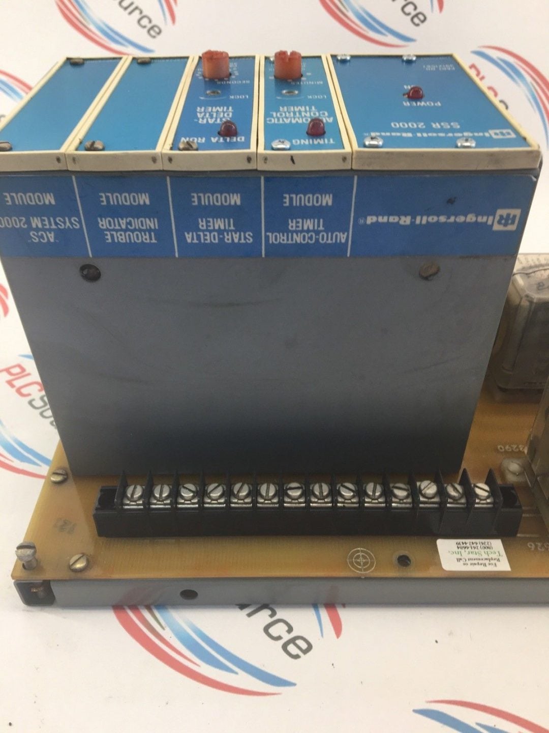 INGERSOLL-RAND LOGIC PANEL 39405626 W/ 39121587, 39405634, 39403282 MODULES